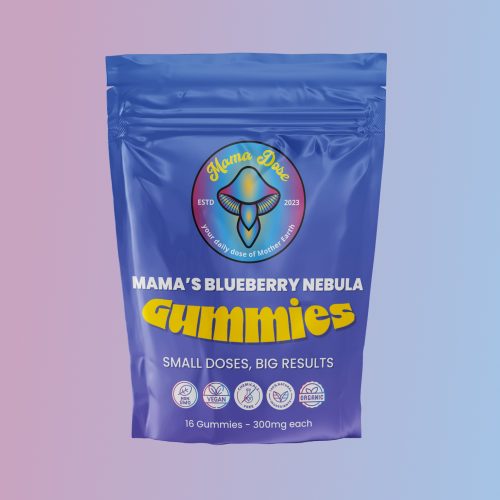 Blueberry Mushroom Gummies